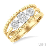 Past Present & Future Lovebright Diamond Ring