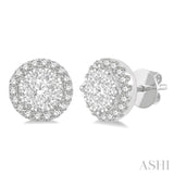 Halo Lovebright Essential Diamond Earrings