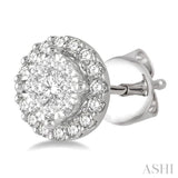 Halo Lovebright Essential Diamond Earrings