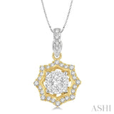 Halo Lovebright Diamond Fashion Pendant