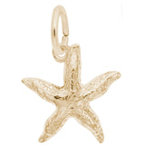 14 KT STARFISH CHARM