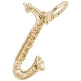 10 KT SAXOPHONE CHARM
