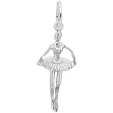 Pointed Toe Ballet Dancer Charm