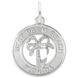 Silver WEST PALM BEACH FLORIDA CHARM