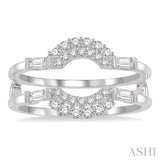 Baguette Diamond Insert Ring