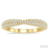 Stackable Diamond Fashion Band