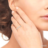 Pear Shape East-West Diamond Fashion Band