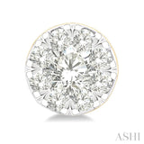 1/6 Ctw Lovebright Petite Round Shape Round Cut Diamond Fashion Stud Earrings in 10K Yellow Gold