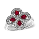 14KT Gold Ladies Diamond Ring
